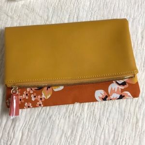 Reversible Floral clutch